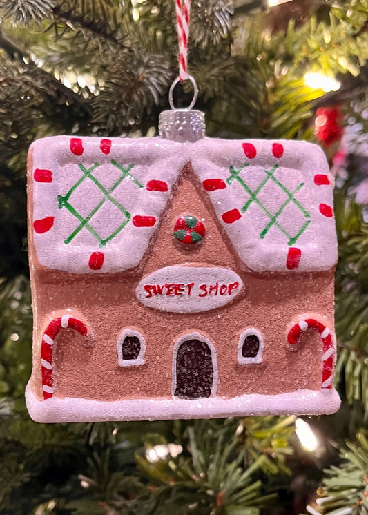 Gingerbread Sweet Shop Hanging Ornament SSP201