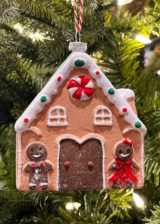 Gingerbread House Hanging Ornament SSP205