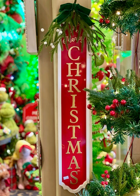 Red Christmas Wall Hanging STZ016