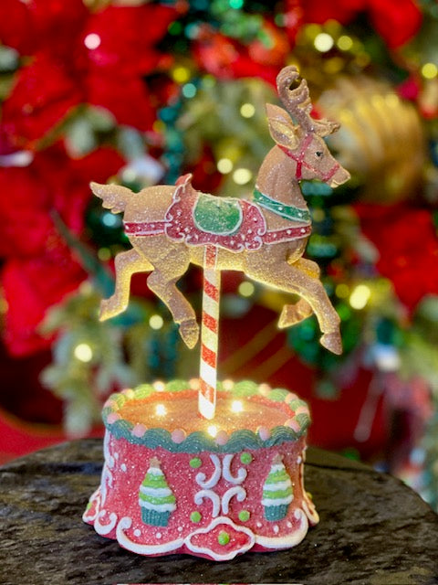 Gingerbread Reindeer Decor SWL439