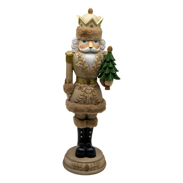 51cm LED Nutcracker with Tree SXA907