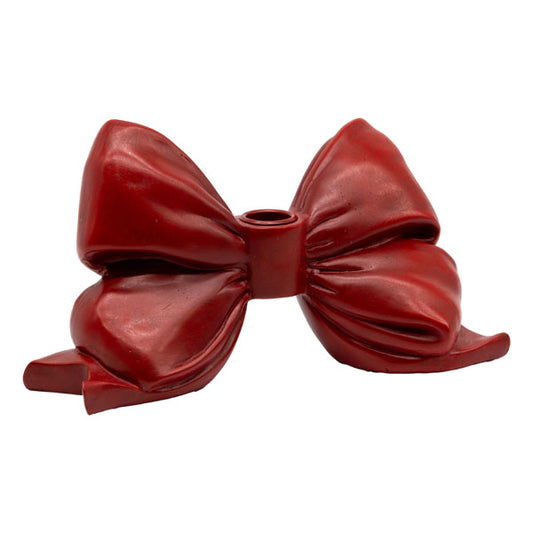 Red Bow Candle Holder SXA909