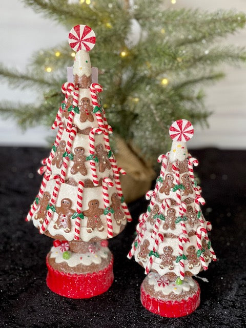 GINGERBREAD MEN TREE LARGE BXB044