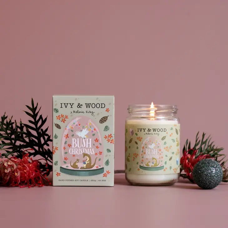 IVY & WOOD - BUSH CHRISTMAS CANDLE