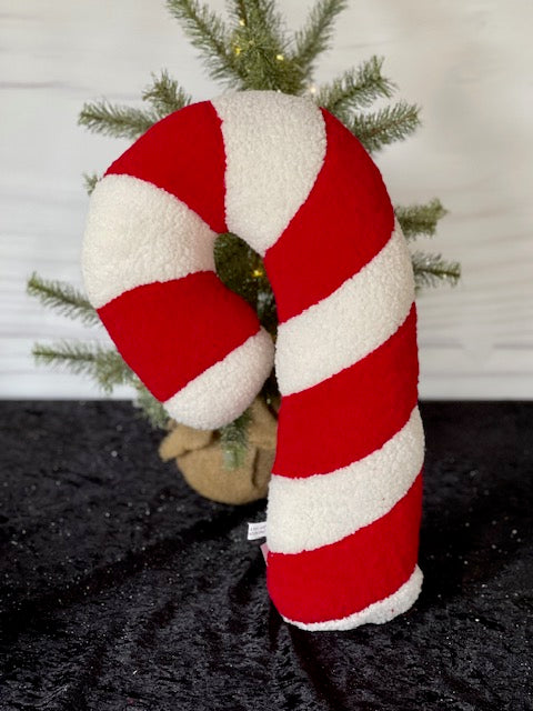 CANDY CANE BOUCLE CUSHION CXA002