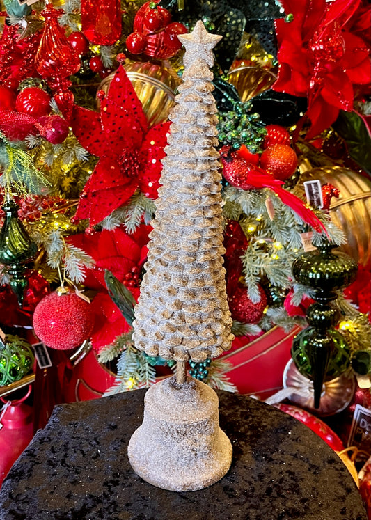 40.5 CM WINTER PINECONE TREE EXX011