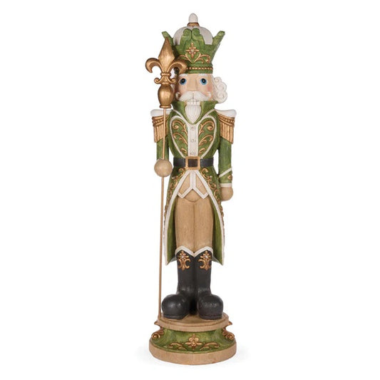 92 CM LED WOODGRAIN FORREST NUTCRACKER EXX053
