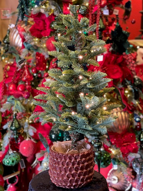 SMALL PINECONE PLANTER EXA009