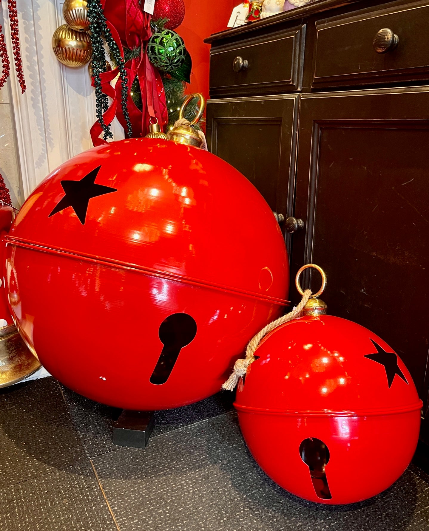 60 CM GLOSS RED BELL ECH017