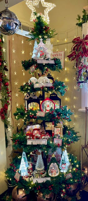 CHRISTMAS TREE 5 TIER LED GREEN FIR TREE (PICK UP IN STORE ONLY)