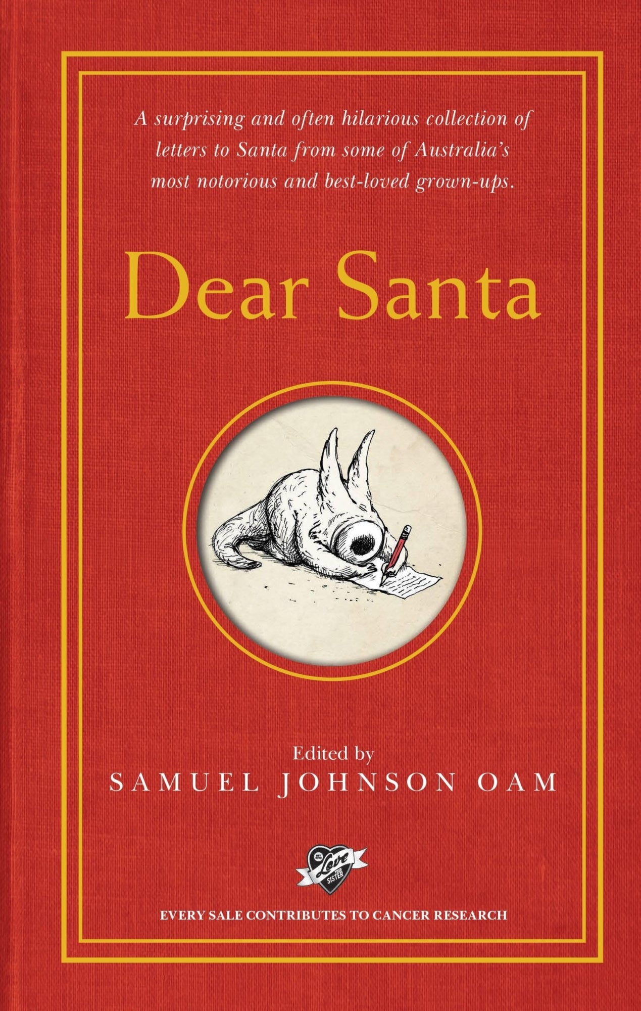 DEAR SANTA HARD COVER BOOK