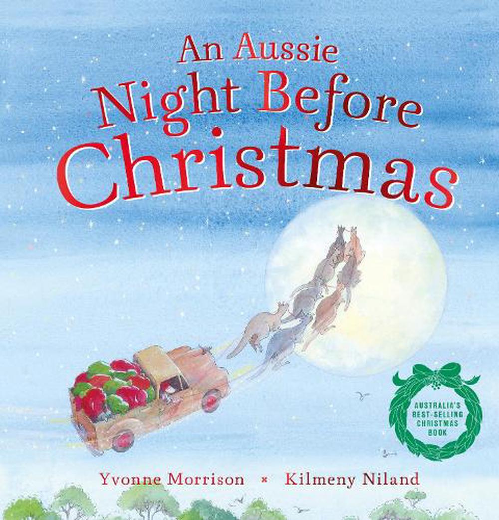 AN AUSSIE NIGHT BEFORE CHRISTMAS HARD COVER BOOK