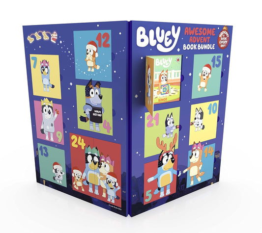 BLUEY AWESOME ADVENT BOOK BUNDLE - 24 BOOKS
