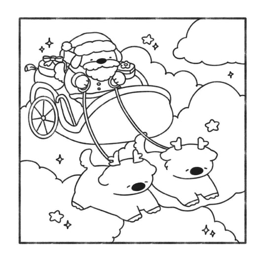 COSY CHEER COLOURING BOOK