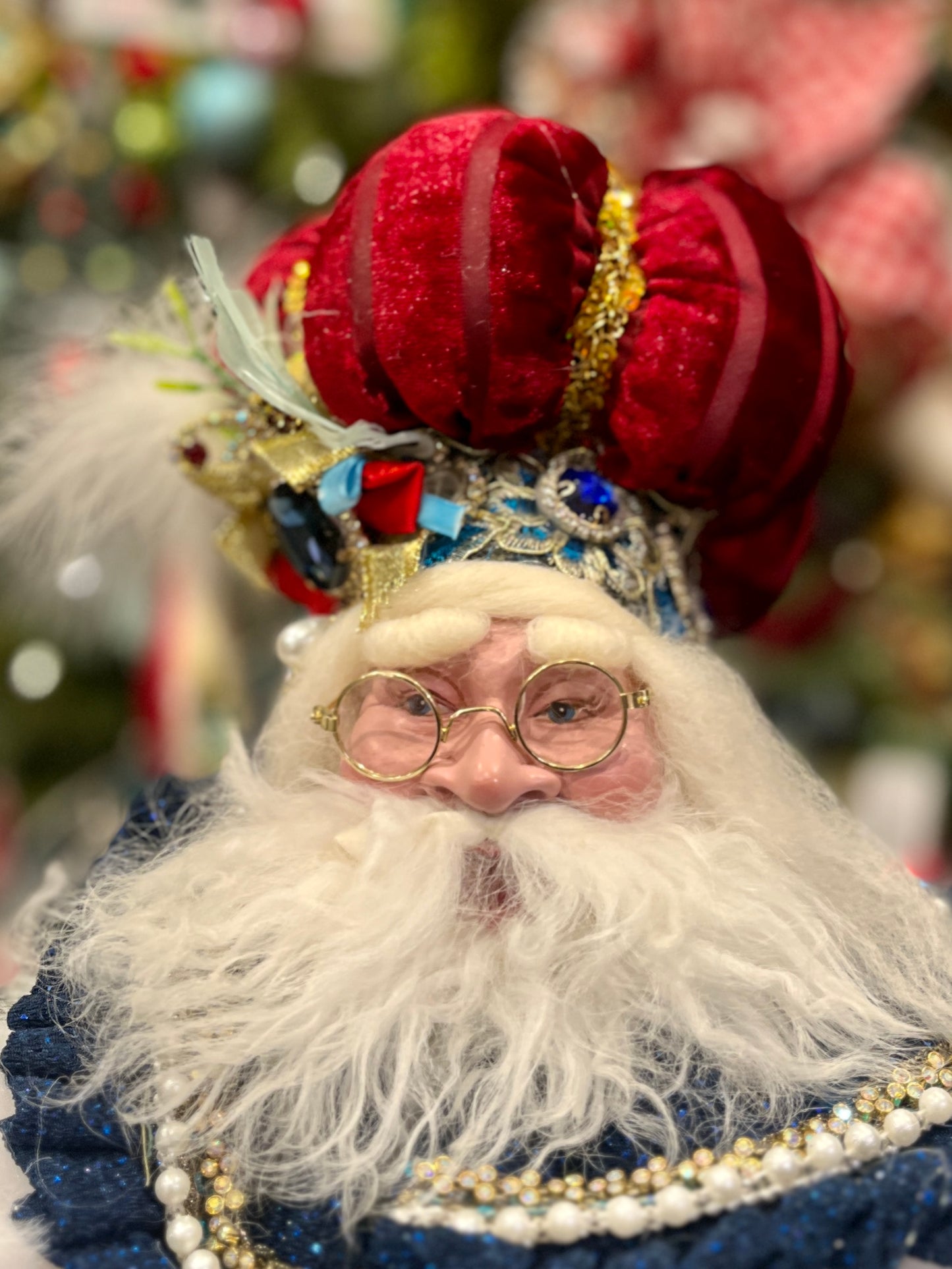 MARK ROBERTS 22 INCH JOYEUX NOEL SANTA 51-44950