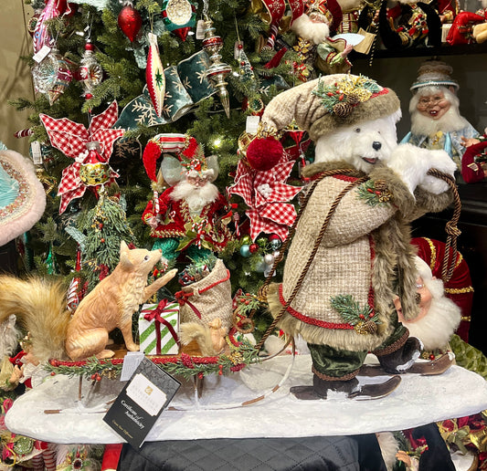 KATHERINE'S COLLECTION - POLAR BEAR WITH FOREST FRIENDS 28-428268