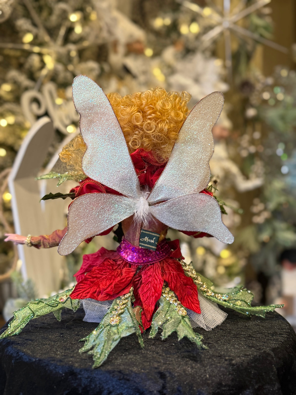 MARK ROBERTS - Medium Holly Bells Fairy 51-64344
