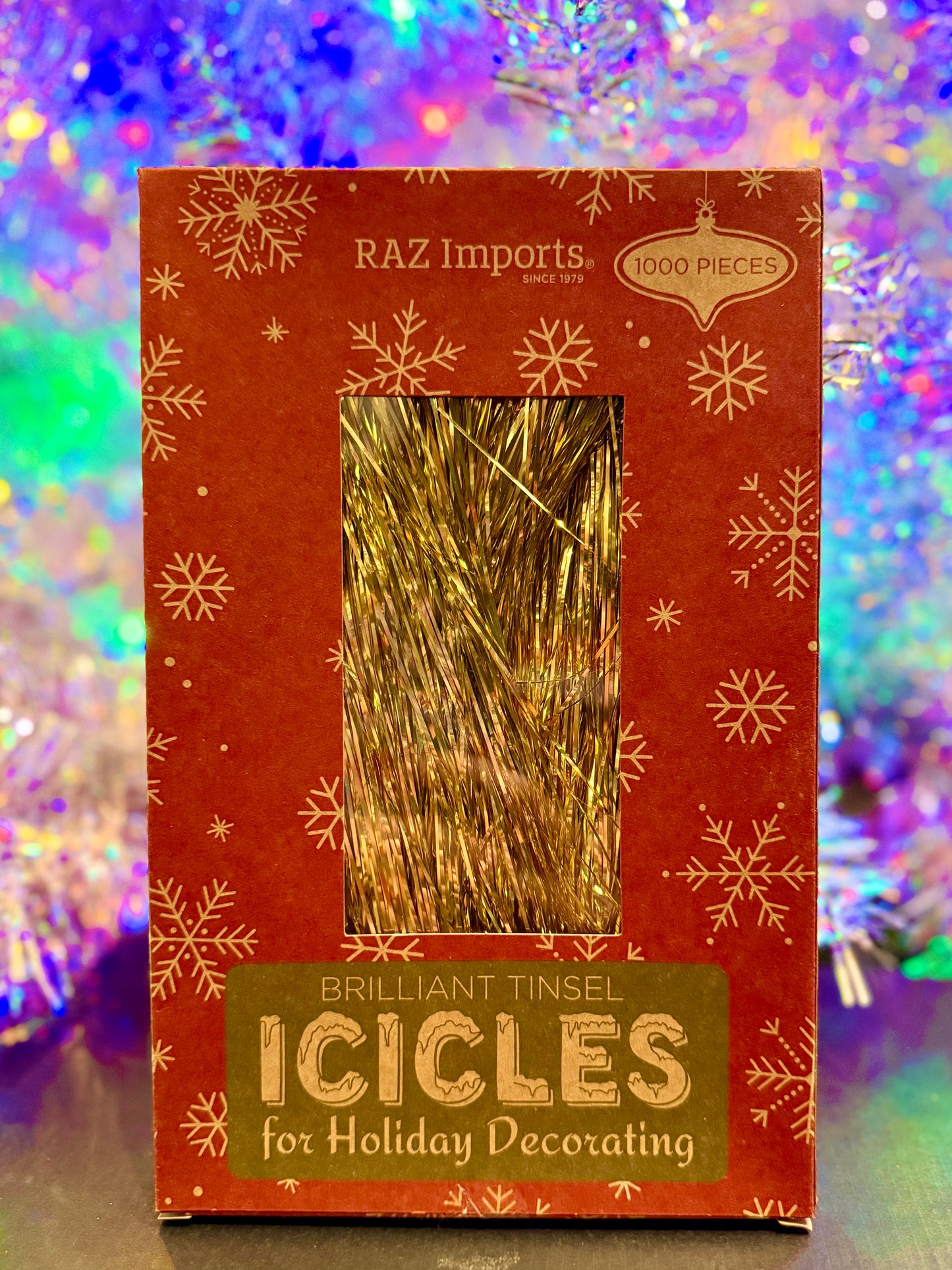 GOLD TINSEL STRANDS 4550537