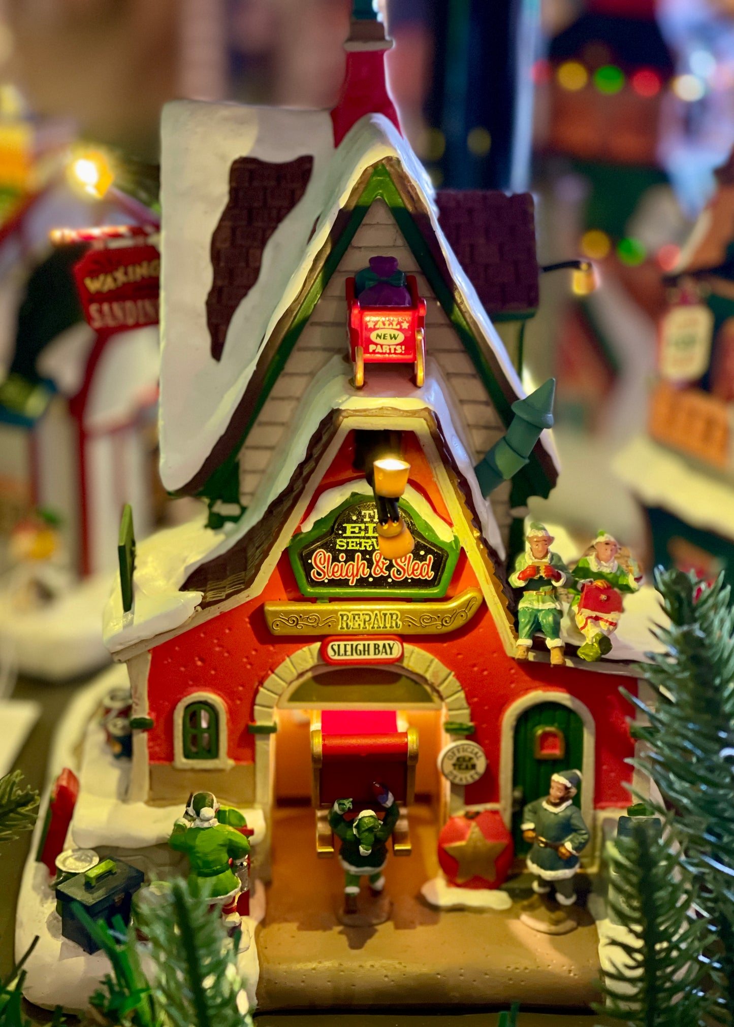 ELF SERVICE SLEIGH REPAIR HOUSE 55315