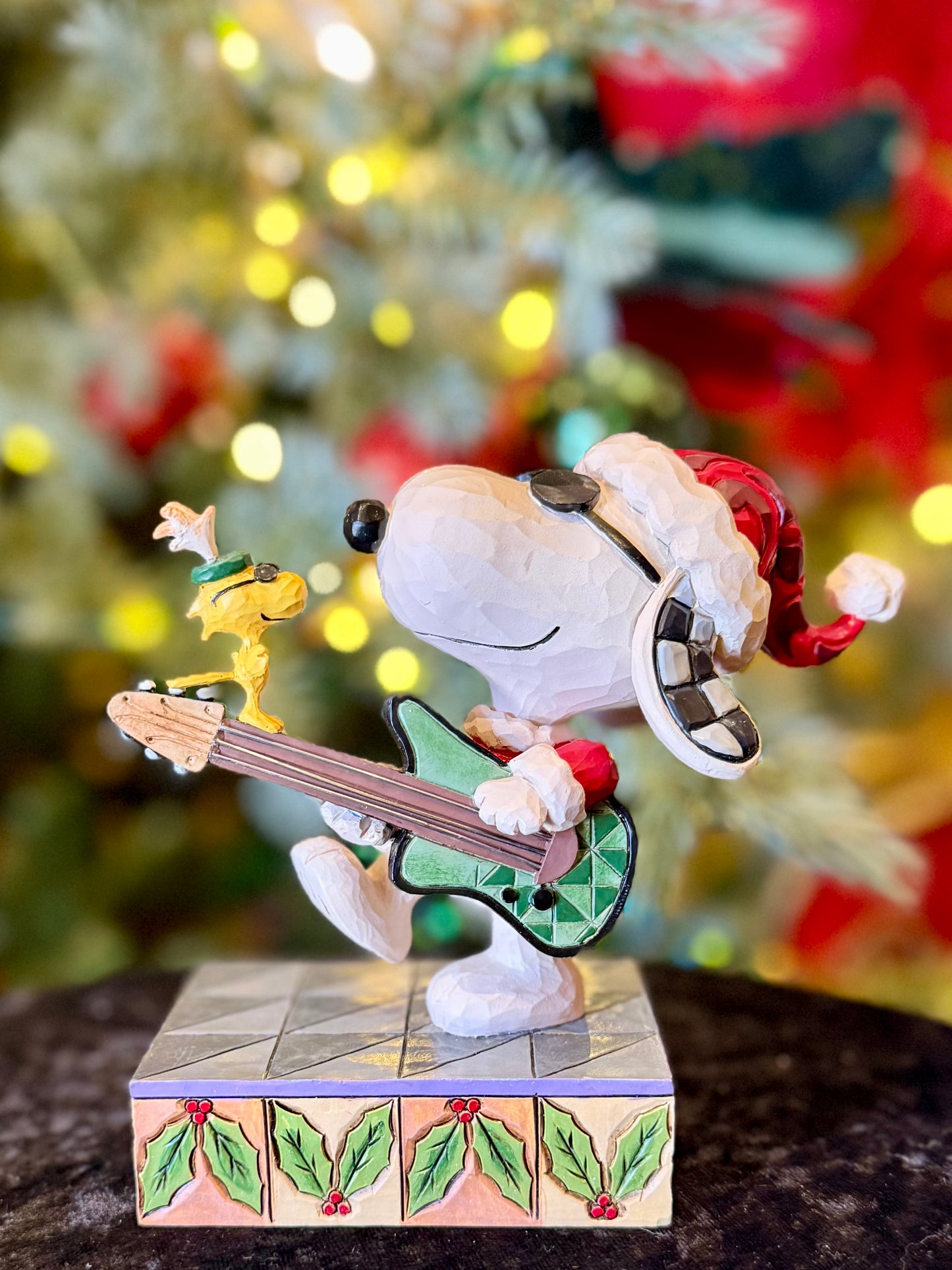 JIM SHORE PEANUTS - SNOOPY & WOODSTOCK ROCK 6017236