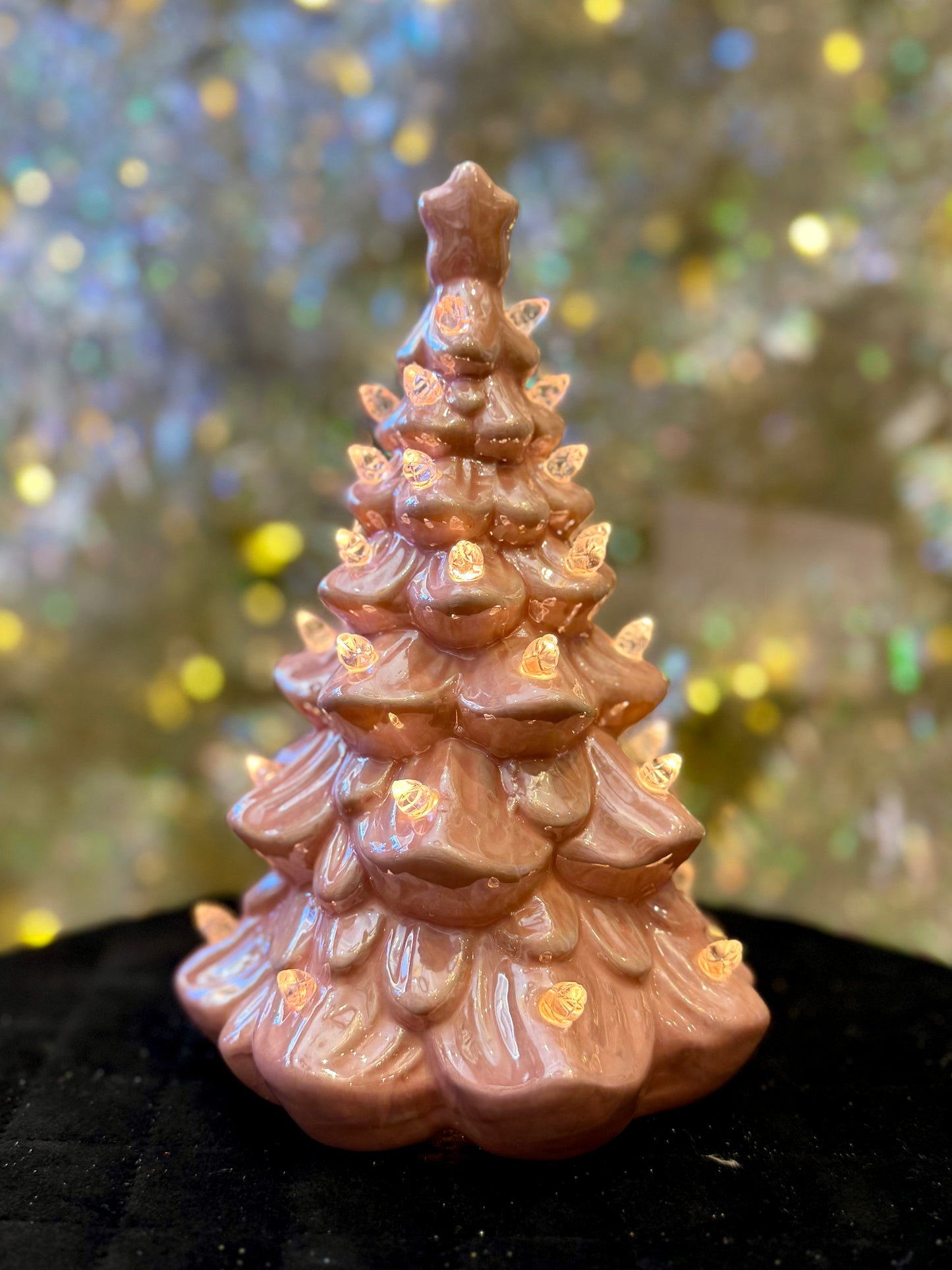 PINK VINTAGE LED TREE 4419035