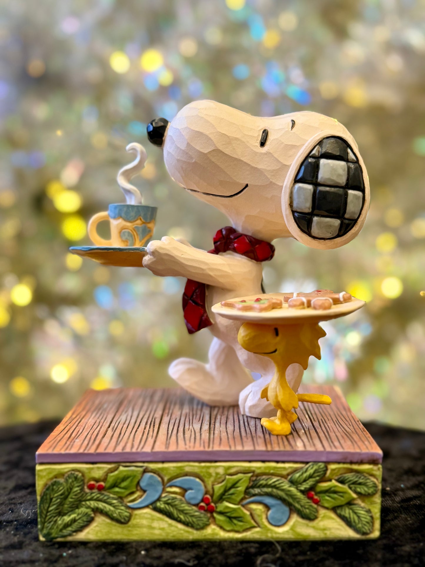 JIM SHORE PEANUTS SNOOPY & WOODSTOCK COOKIES 6017233