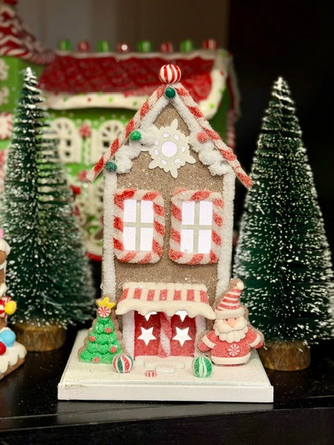 BROWN GINGERBREAD LED HOUSE 4512527