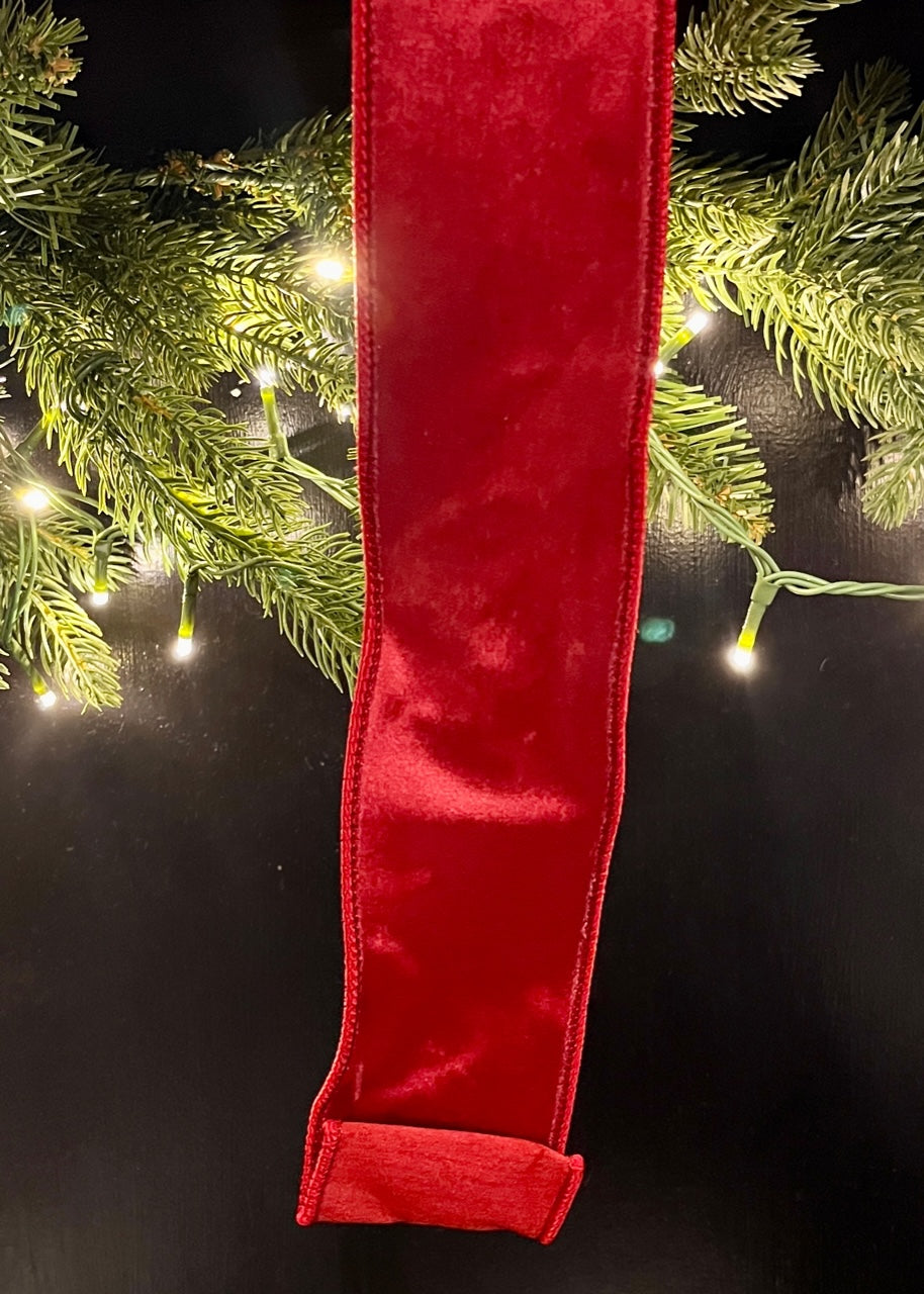 64mm Burgundy Ribbon SOM479