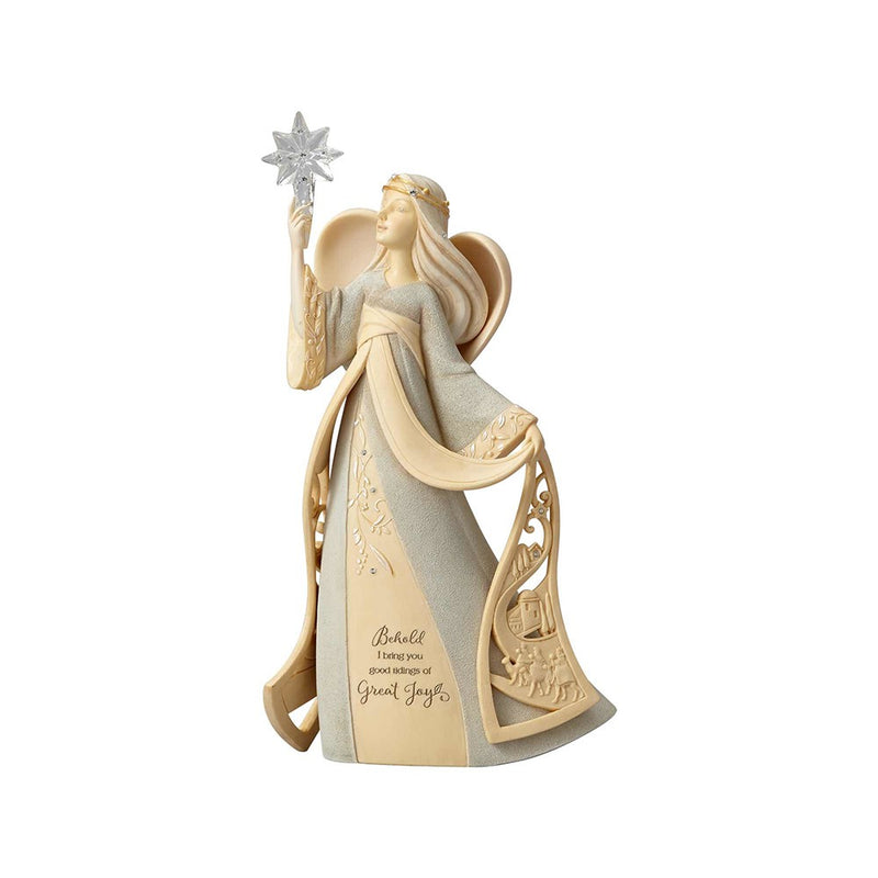 FOUNDATIONS CHRISTMAS - NATIVITY ANGEL WITH STAR 6001147