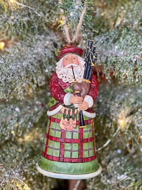 JIM SHORE HWC - SCOTTISH HANGING ORNAMENT 4022943