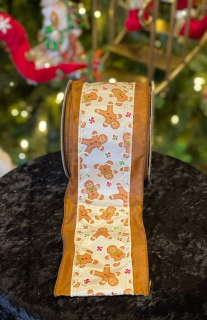 GINGERBREAD MAN RIBBON MTX62914