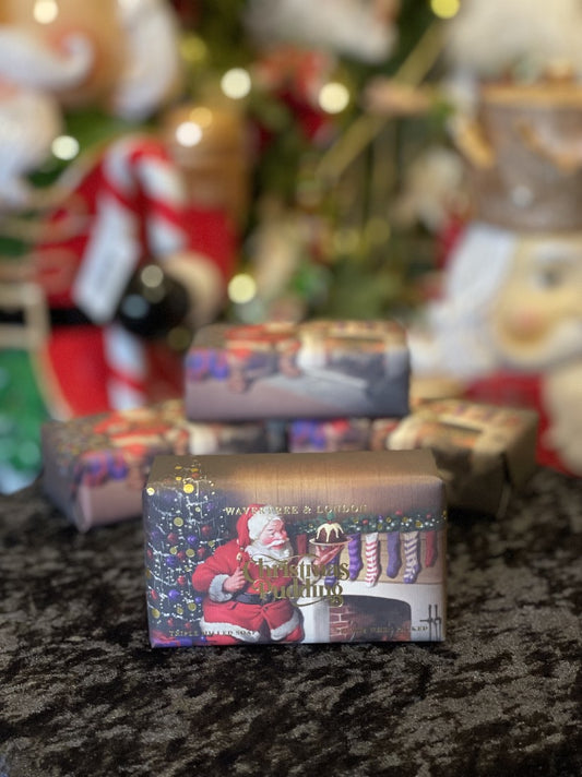WAVERTREE & LONDON CHRISTMAS PUDDING SOAP BAR