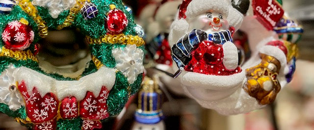 CHRISTOPHER RADKO GLASS ORNAMENTS