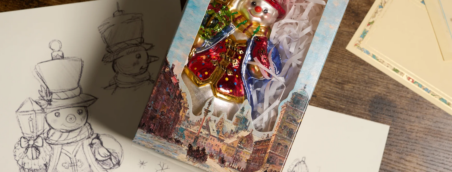 HURAS FAMILY GLASS ORNAMENTS