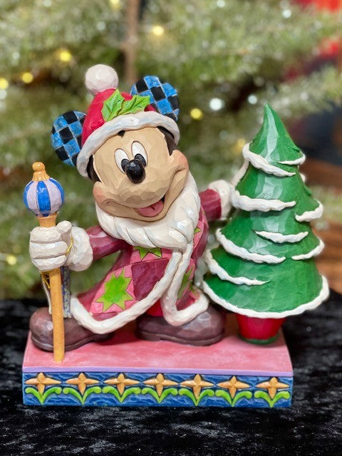 JIM SHORE DISNEY TRADITIONS JOLLY OLD ST. MICK 6002831