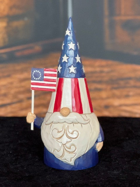 JIM SHORE HWC - AMERICAN GNOME 6008419