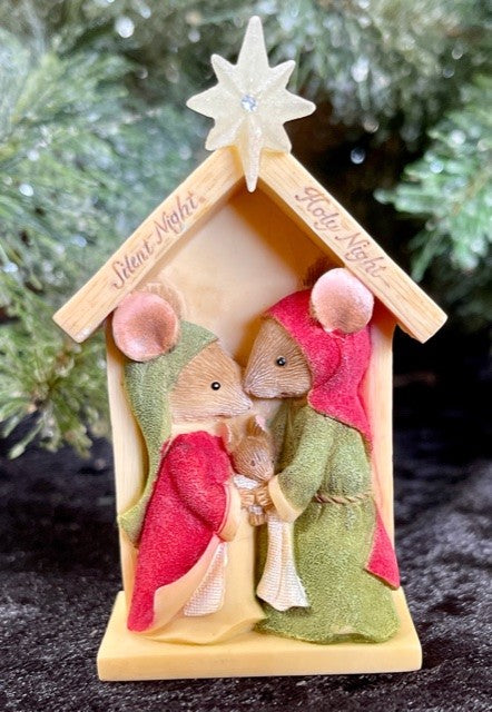 TAILS WITH HEART - NATIVITY CRECHE MICE