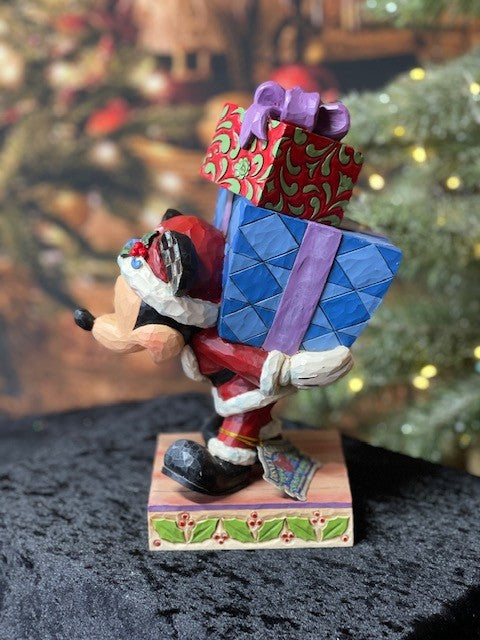 JIM SHORE DISNEY TRADITIONS HERE COMES OLD ST. MICK 6008978
