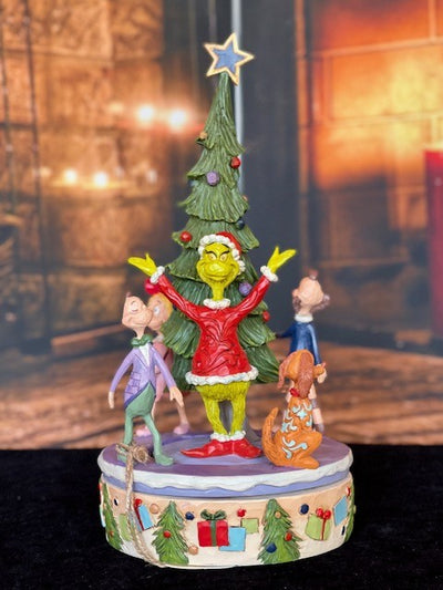 JIM SHORE GRINCH COLLECTION - GRINCH WHO'S GOING AROUND 6008885