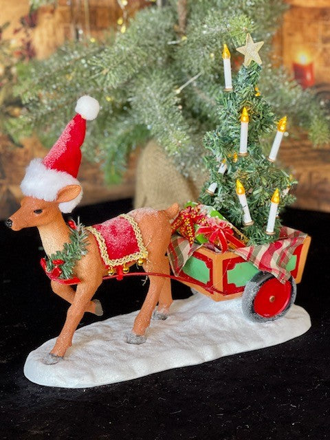 POSSIBLE DREAMS - DEER WITH CART  6010203