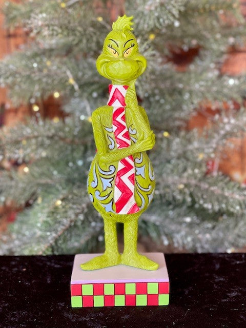 JIM SHORE GRINCH WITH SCARF 6010774