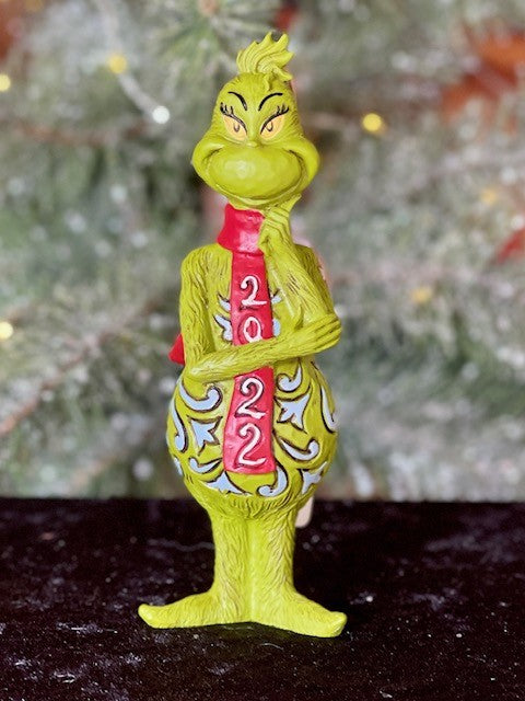 JIM SHORE GRINCH 2022 HANGING ORNAMENT 6010783