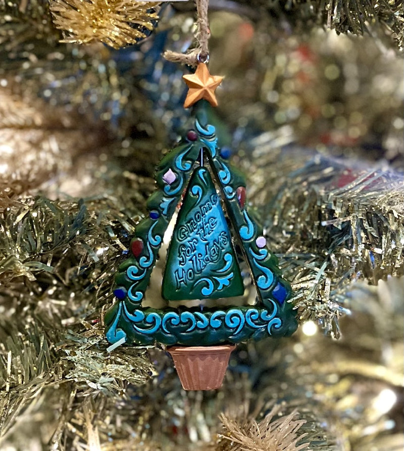 JIM SHORE ROTATING GNOME ORNAMENT