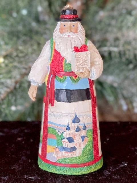 JIM SHORE HWC BALTIC SANTA HANGING ORNAMENT 6011686