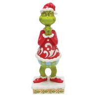 JIM SHORE - GRINCH WITH HANDS CLENCHED STATUE 60CM 6008893