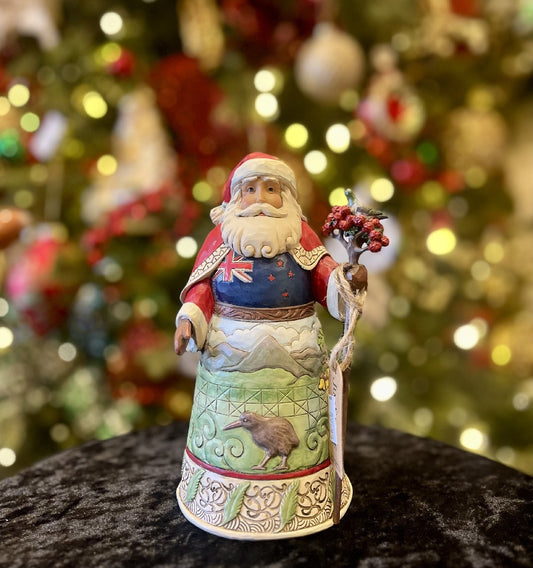 JIM SHORE HWC - NEW ZEALAND SANTA 6010827