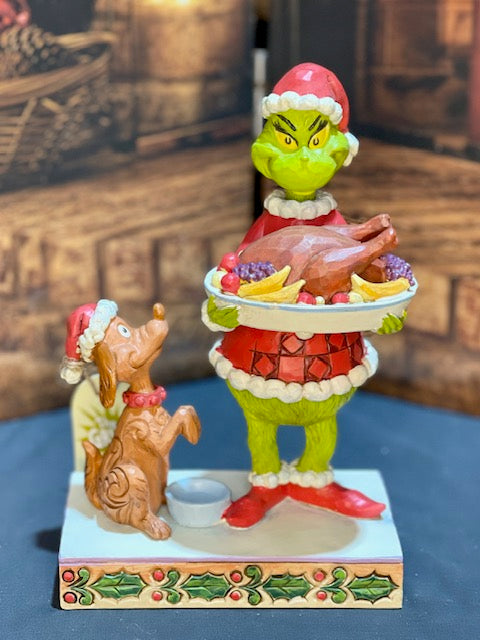 JIM SHORE GRINCH CHRISTMAS DINNER 6012696