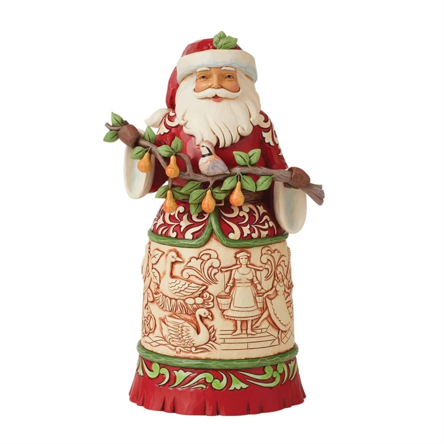 JIM SHORE HEARTWOOD CREEK 24CM TWELVE DAYS SANTA 6013135