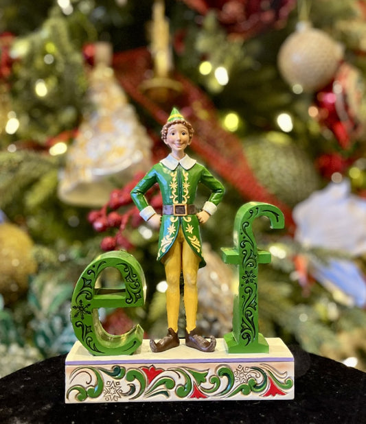 ELF BY JIM SHORE - BUDDY LETTER L 6013937