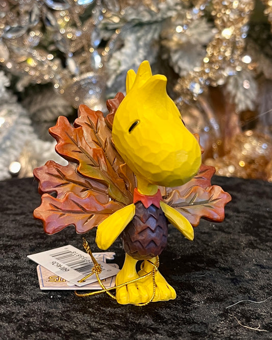 JIM SHORE PEANUTS - WOODSTOCK TURKEY MINI 6014626